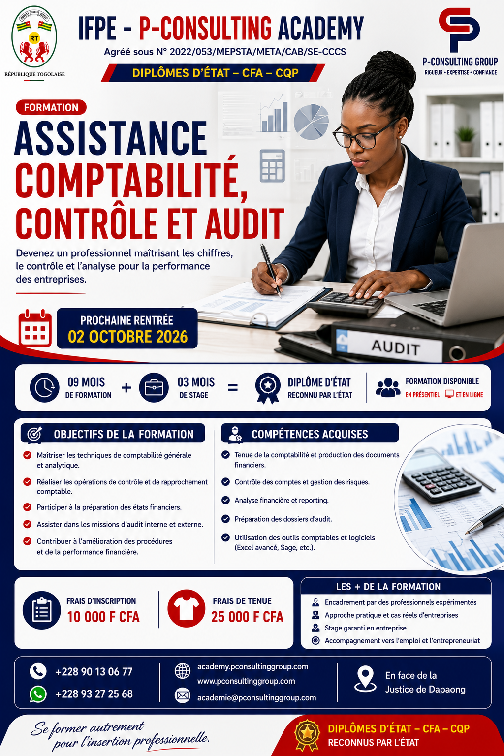 Affiche — Assistance Comptabilité, Contrôle et Audit