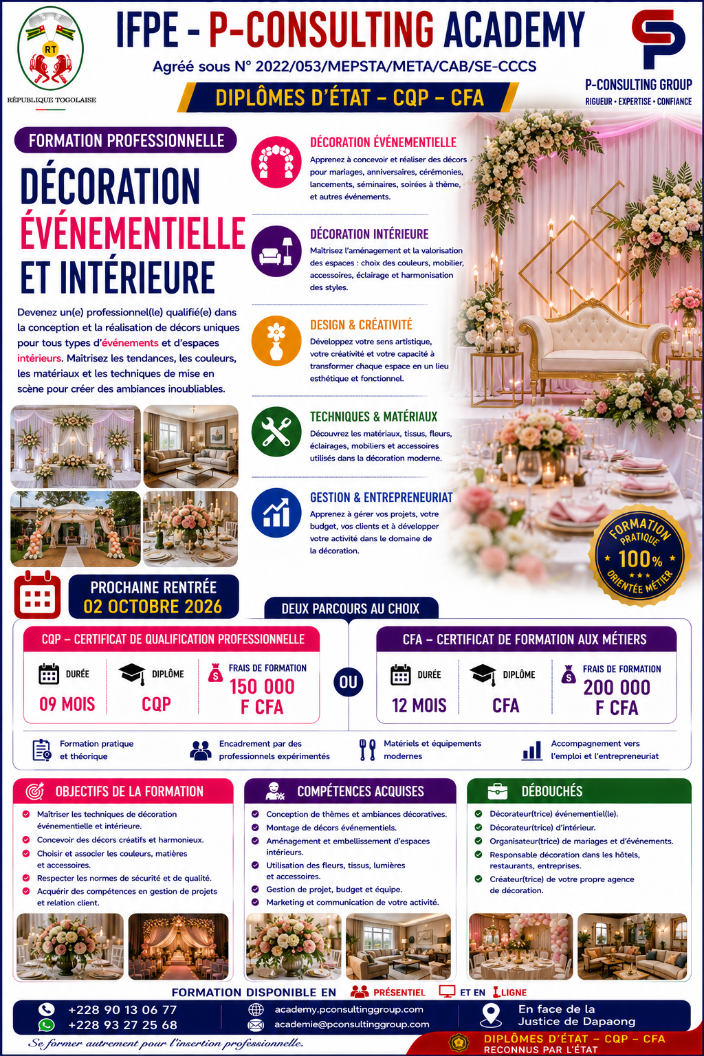 Affiche — Décoration Événementielle et Intérieure